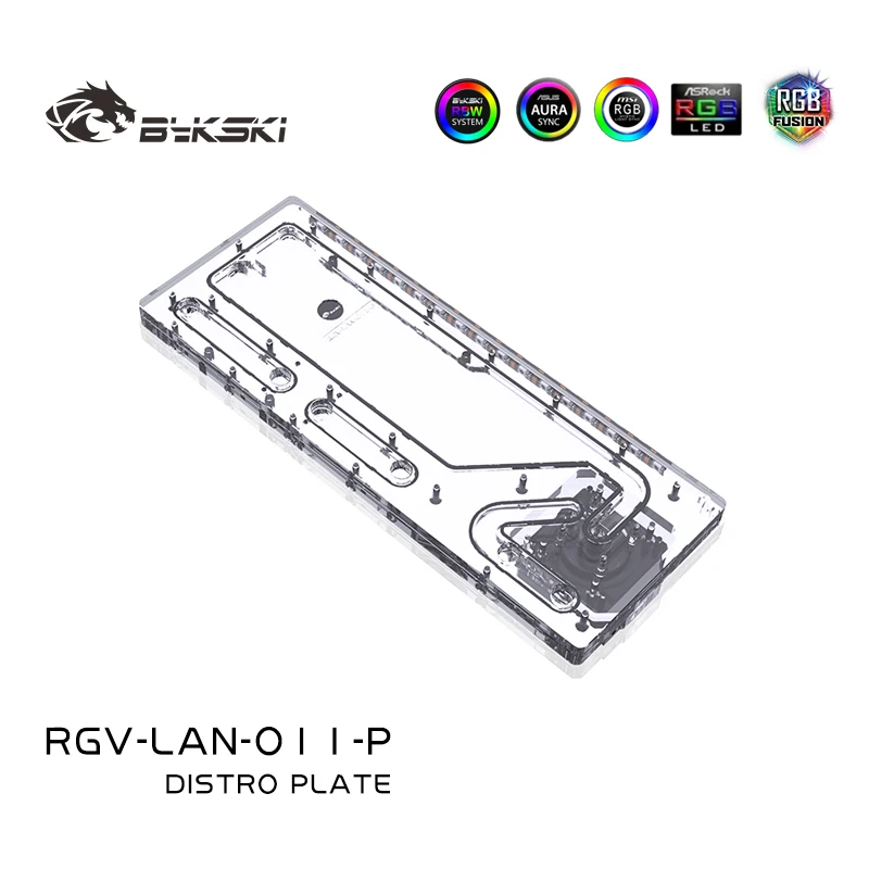 Distro Plate Ddc Pump Combo - Płyta rozdzielająca wodę z akrylu BYKSKI