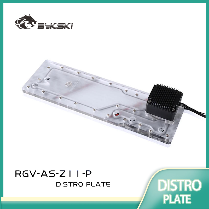 Distro Plate Ddc Pump Combo - BYKSKI RGV-AS-Z11-P Akrylowy zbiornik do obudowy