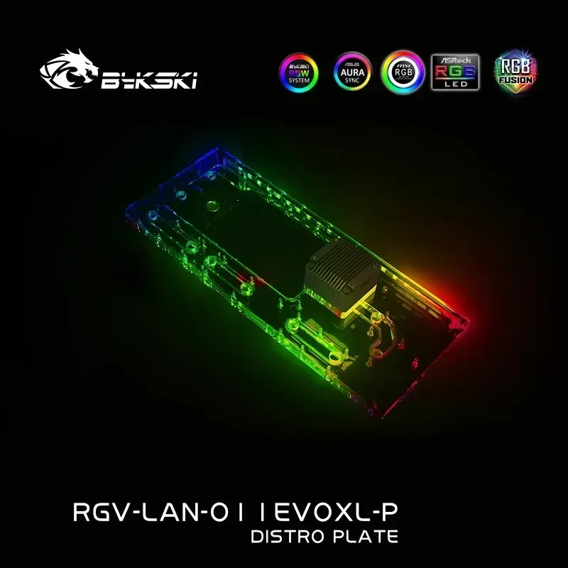Distro Plate Ddc Pump Combo - Płyta rozdzielcza akrylowa Bykski / Płyta