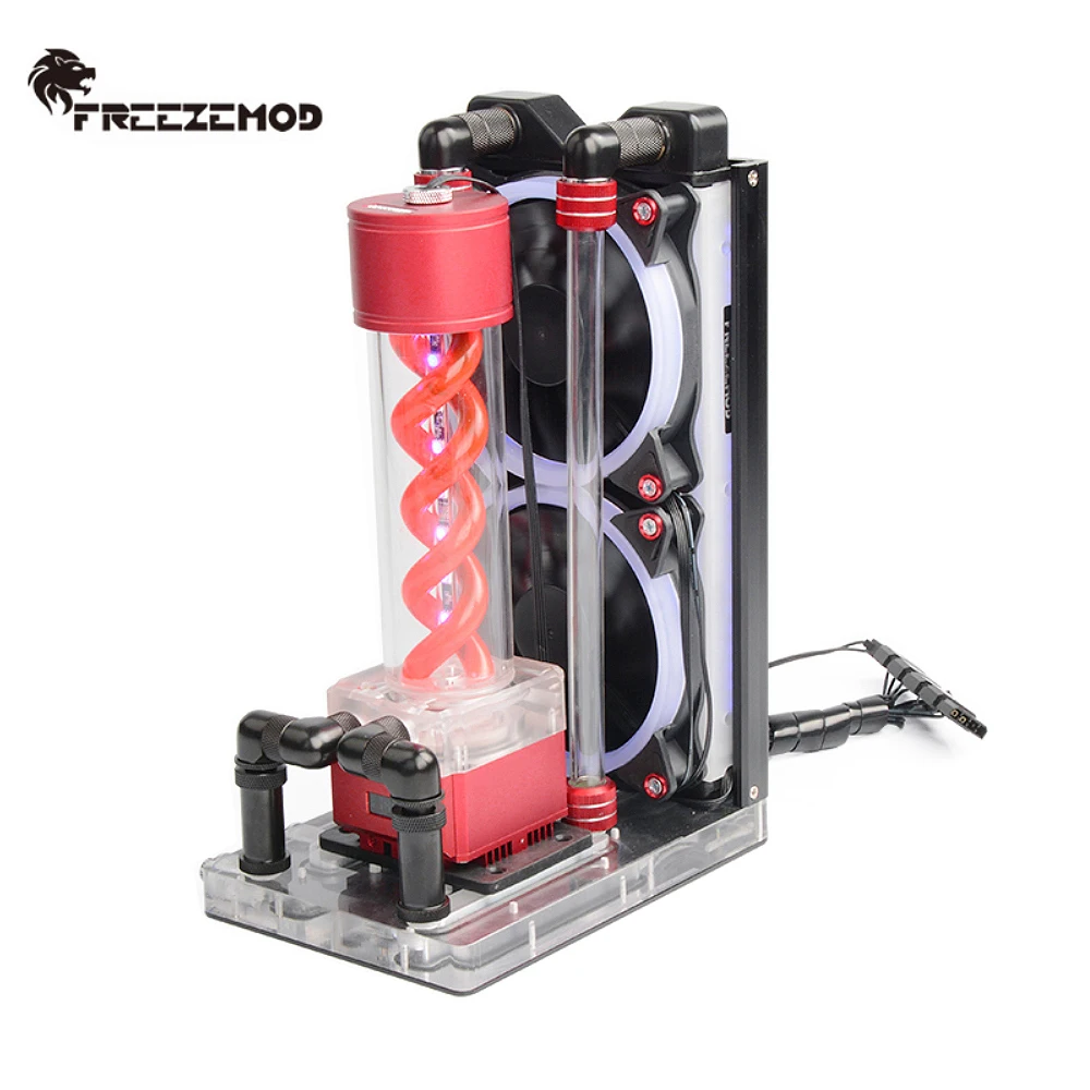 External Radiator Water Cooling Kit - Zewnętrzny zestaw chłodzenia wodnego do laptopa