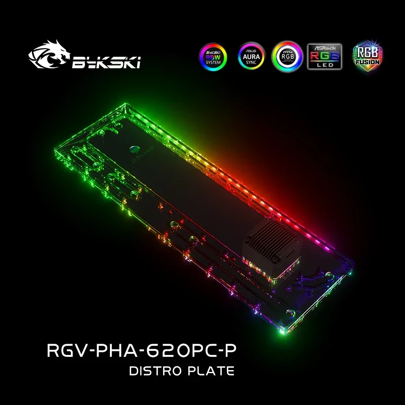 Distro Plate Ddc Pump Combo - Płyta dystrybucyjna akrylowa Bykski / Zbiornik