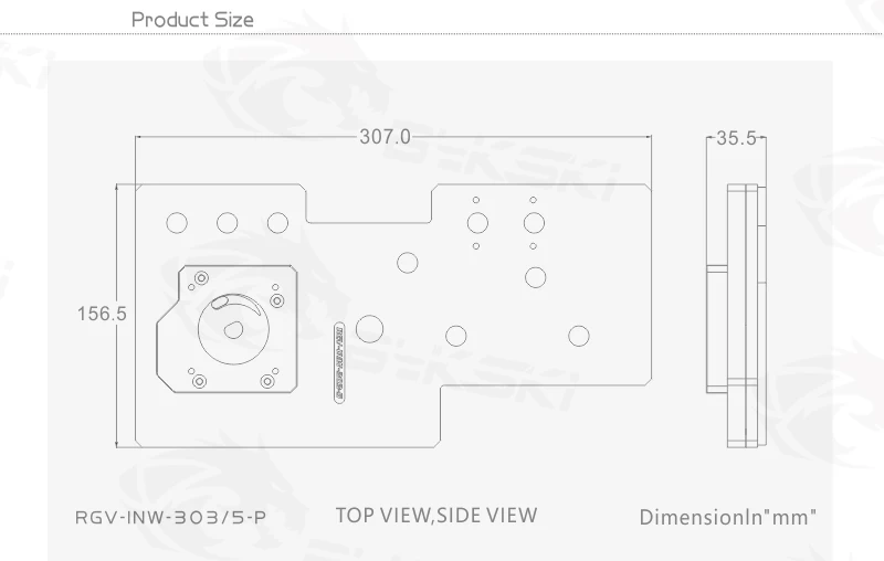 BYKSKI Akrylowa płytka wodna d – Distro Plate Ddc Pump Combo recenzja i cena