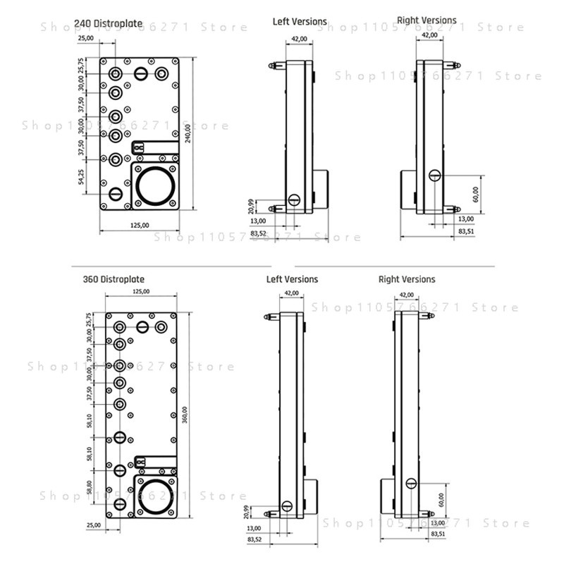 Płyta dystrybucyjna Alphacool  – Integrated Pump Reservoir Distro Plate recenzja i cena