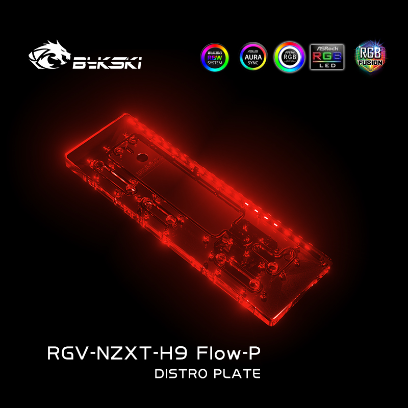 Bykski RGV-NZXT-H9 FIow-P Akry – Distro Plate Ddc Pump Combo recenzja i cena
