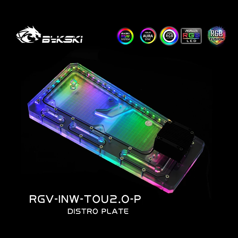 BYKSKI Akrylowa płytka wodna d – Distro Plate Ddc Pump Combo recenzja i cena