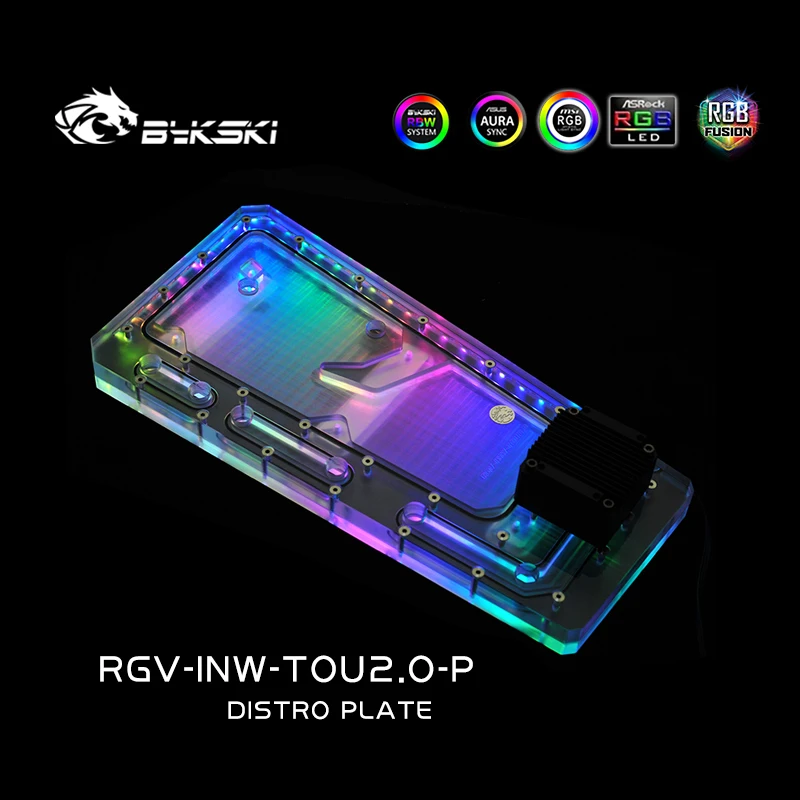 BYKSKI Akrylowa płytka wodna d – Distro Plate Ddc Pump Combo recenzja i cena