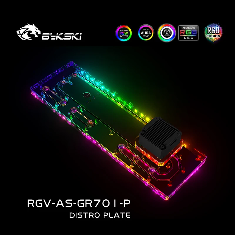 Płyta rozdzielcza BYKSKI, akry – Distro Plate Ddc Pump Combo recenzja i cena