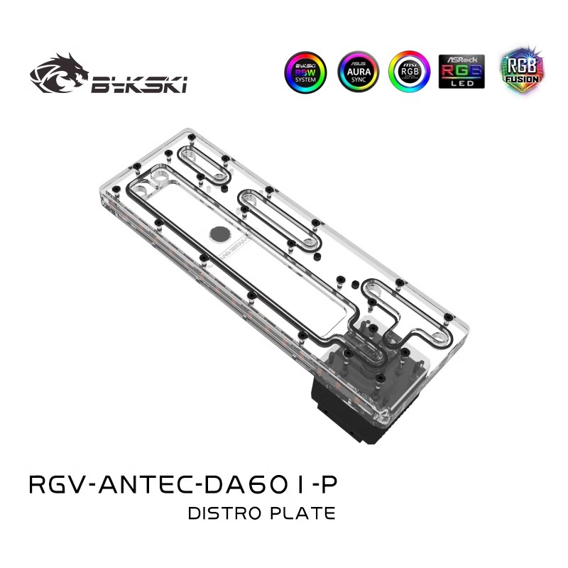 Płyta akrylowa BYKSKI Waterway – Distro Plate Ddc Pump Combo recenzja i cena