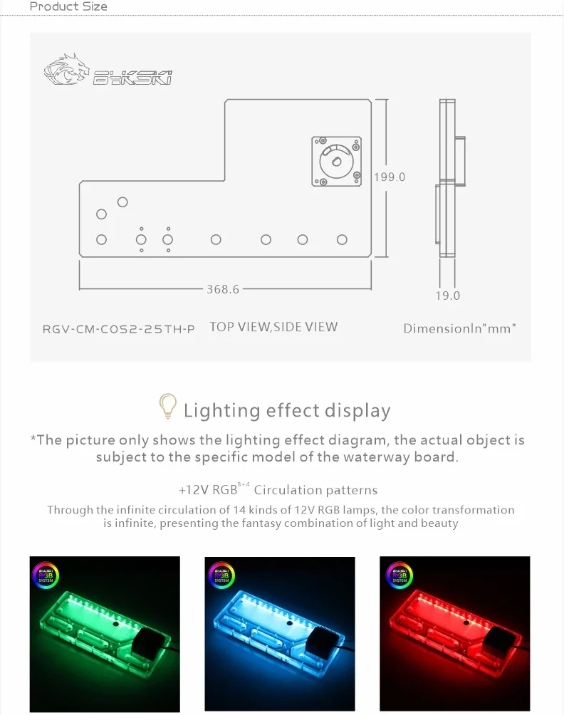 Akrylowy zbiornik BYKSKI RGV-C – Distro Plate Ddc Pump Combo recenzja i cena