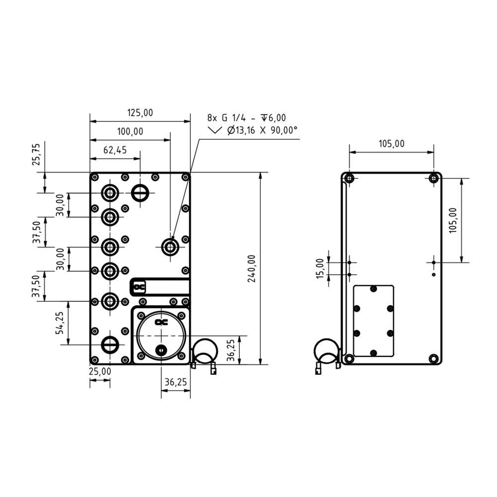 Alphacool Core Distro Plate 24 – Integrated Pump Reservoir Distro Plate recenzja i cena
