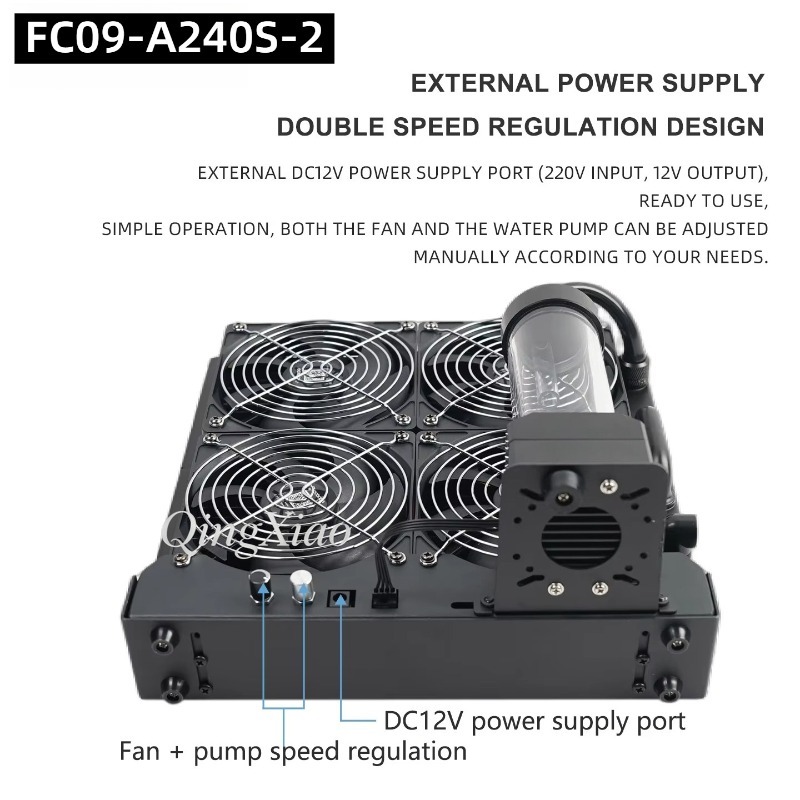 Zintegrowany zewnętrzny zestaw – External Radiator Water Cooling Kit recenzja i cena