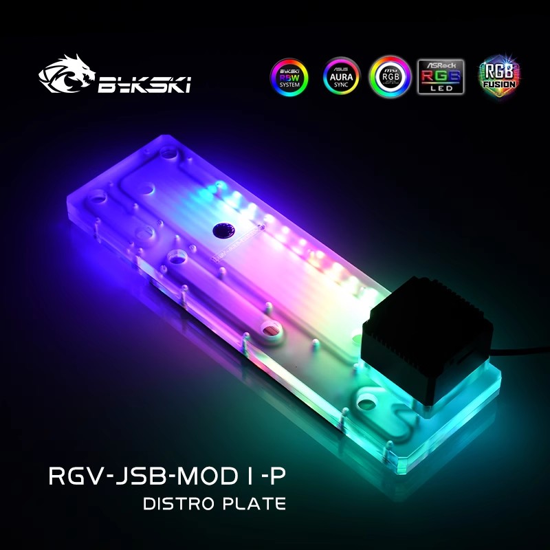 BYKSKI Akrylowa płytka do kana – Distro Plate Ddc Pump Combo recenzja i cena
